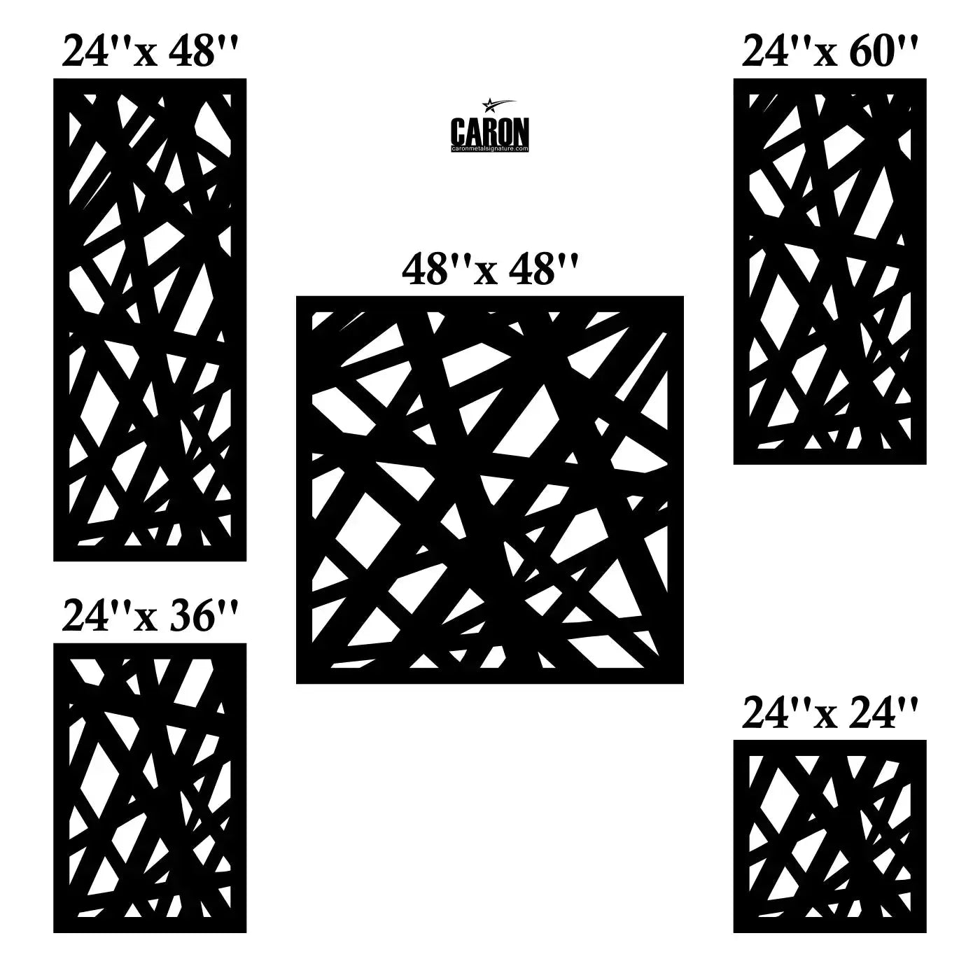 Panneau Chemin 1 caronmetalsignature.com