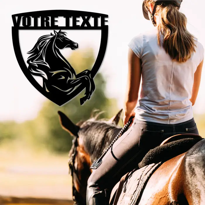 ENSEIGNE / CHEVAL