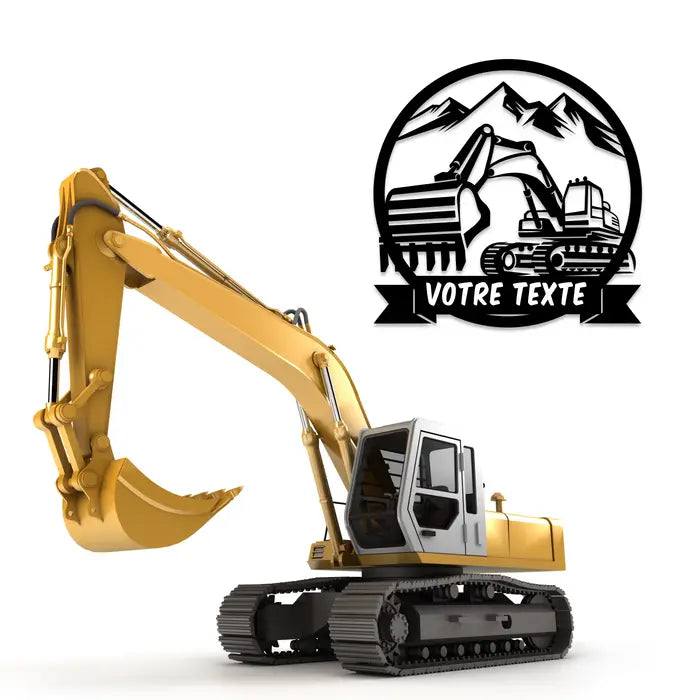 SIGN / EXCAVATOR
