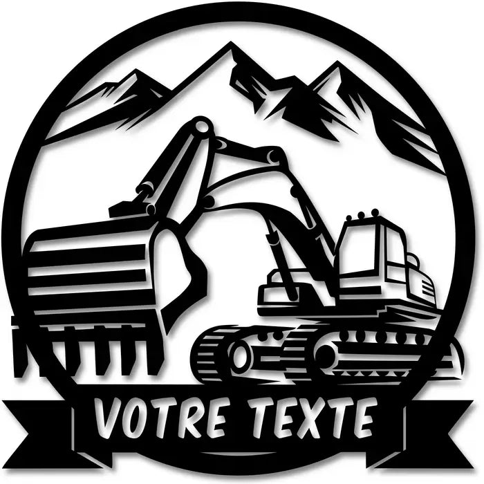 SIGN / EXCAVATOR