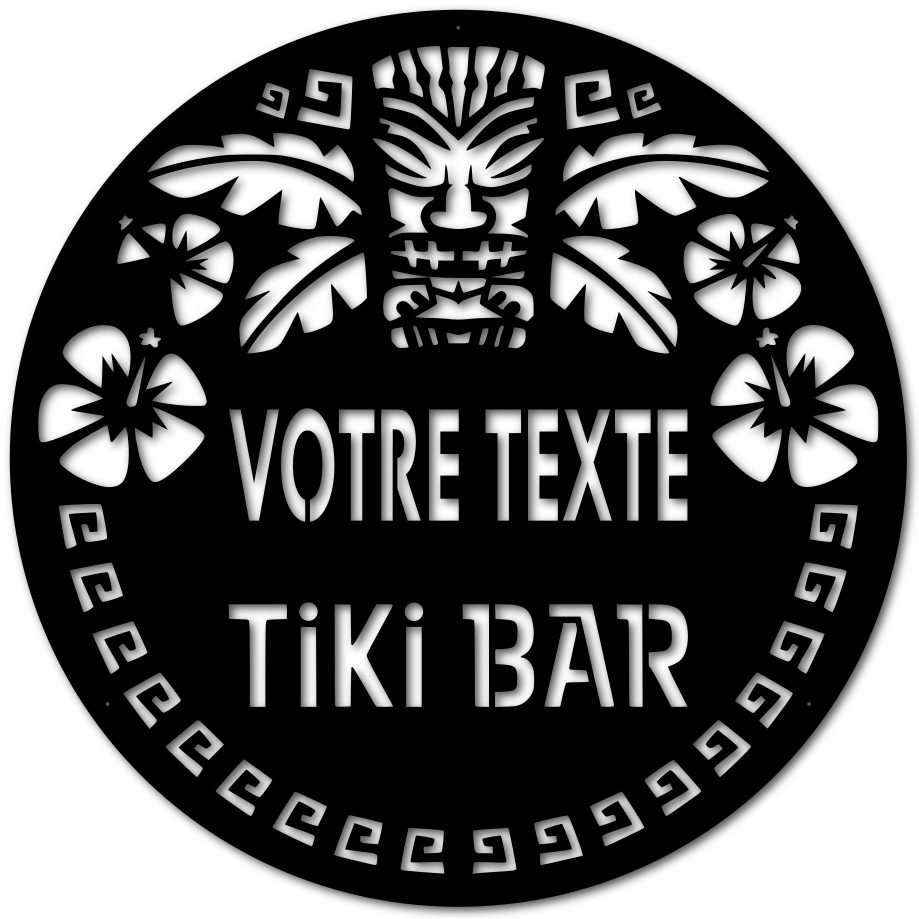 ENSEIGNE / TIKI BAR