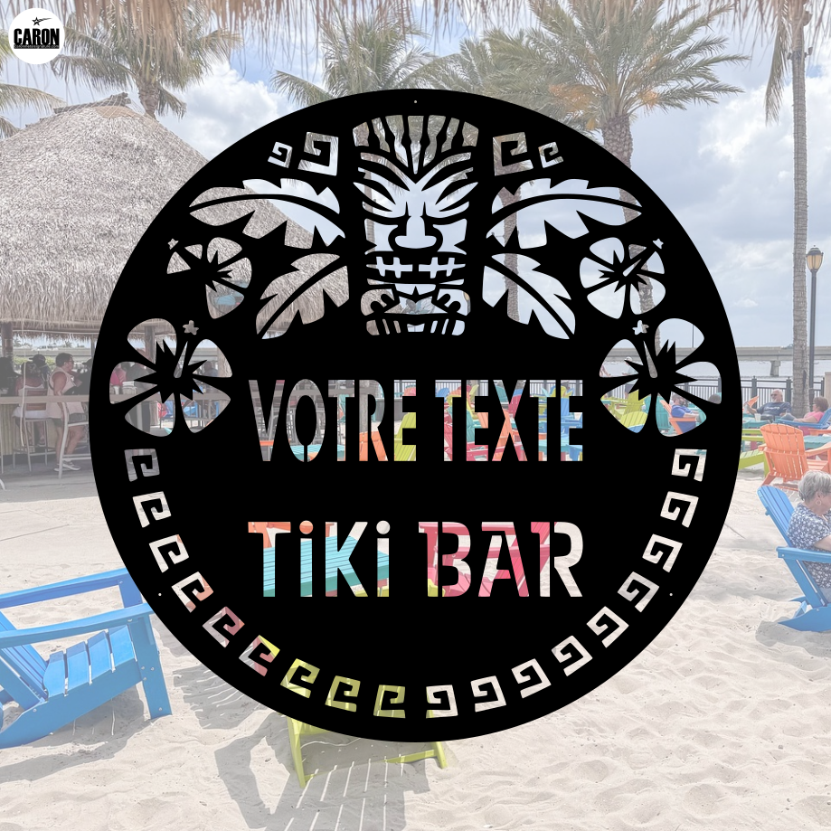 ENSEIGNE / TIKI BAR