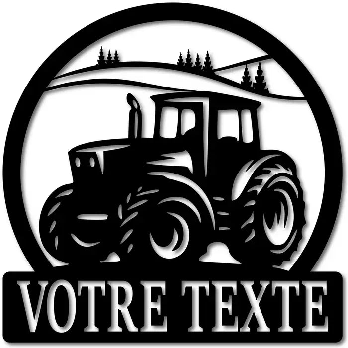 SIGN / TRACTOR
