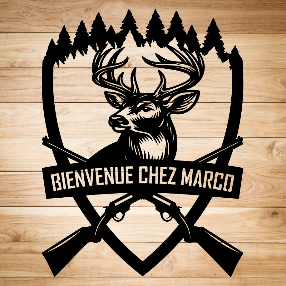 Enseigne Chasse Multiple