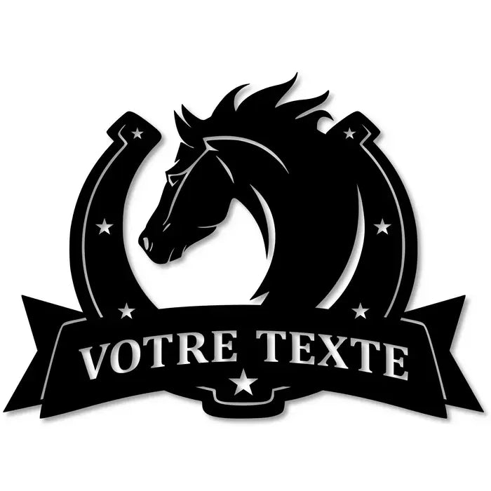 ENSEIGNE / FER À CHEVAL 2