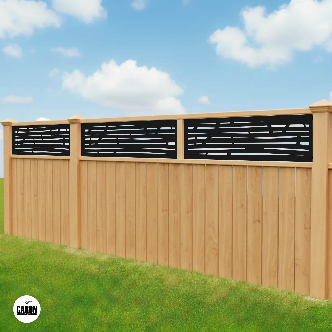 Panneau Clôture Branche A caronmetalsignature.com