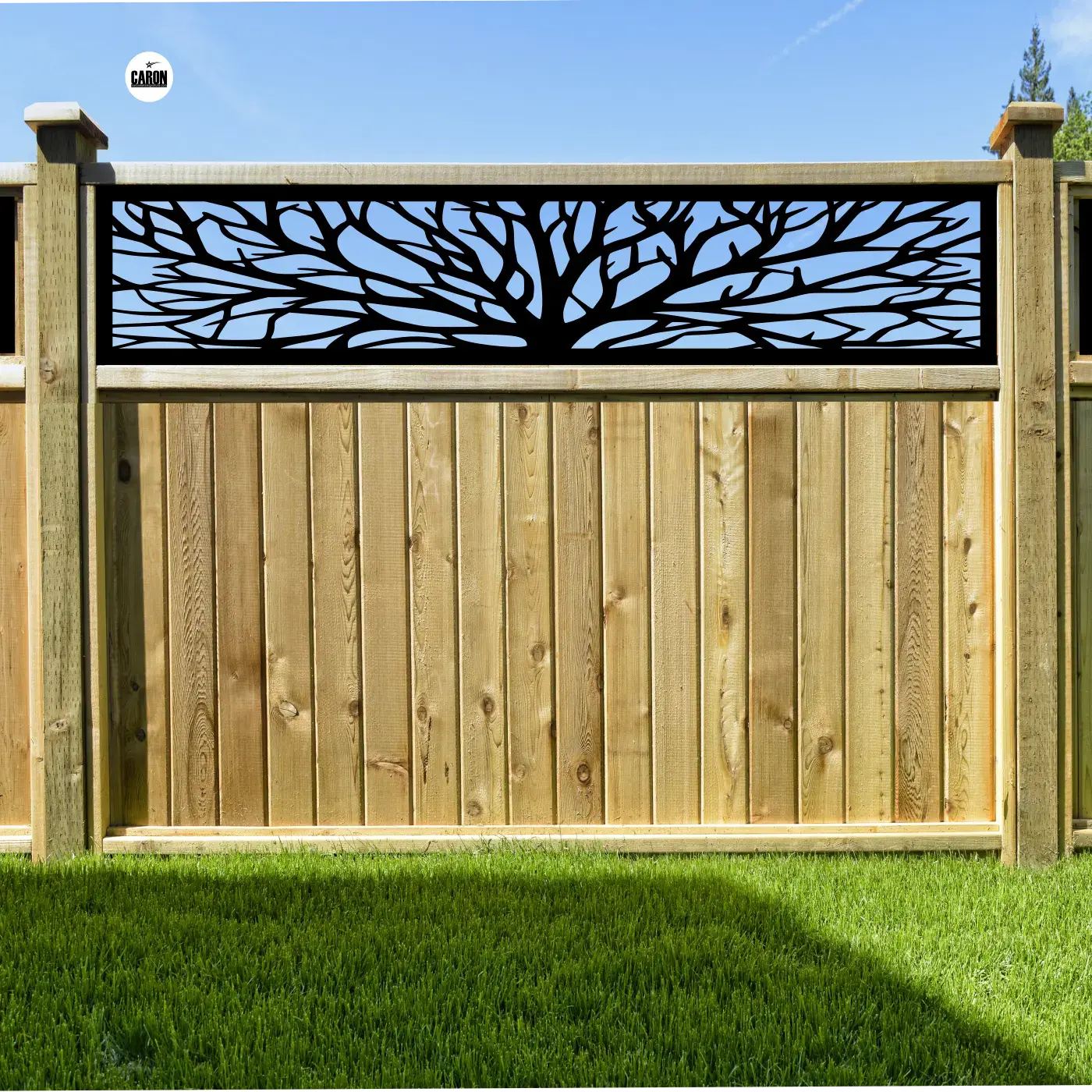 Panneau Clôture Arbre A caronmetalsignature.com