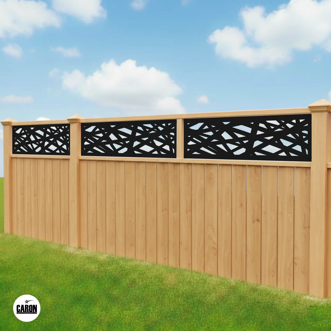 Panneau Clôture Ligne A caronmetalsignature.com